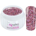 Ráj nehtů Barevný UV gel MULTI GLITTER 5 ml – Zboží Mobilmania