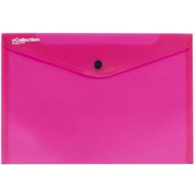 Psaníčko s drukem A5 E-COLLECTION růžové – Zboží Dáma