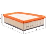 Vzduchový filtr KNECHT LX 1748 – Zboží Mobilmania