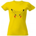 Tričko s potiskem PIKAČU PIKACHU POKÉMON GO dámské Zlatá – Sleviste.cz