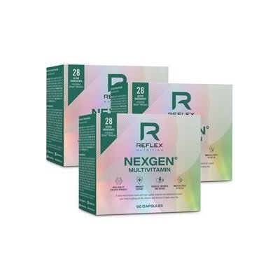 Reflex Nutrition Nexgen NEW 3 x 60 kapslí – Zboží Dáma