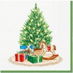 Anděl papírové ubrousky vánoční třívrstvé 33x33cm 20ks – Hledejceny.cz