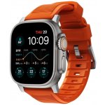 Nomad Rugged Strap Orange/Silver Apple Watch 42/44/45/Ultra 49mm NM01287285 – Zbozi.Blesk.cz