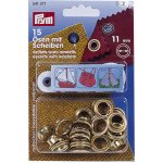 Průchodky 11 mm s podložkou MOSAZ – Sleviste.cz