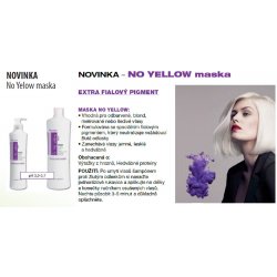 Přípravek proti šedivění vlasů Fanola No Yellow Maska na vlasy 350 ml