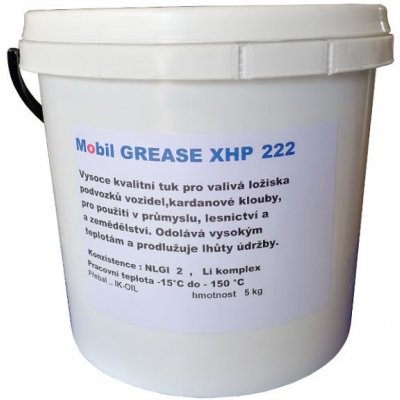Mobil Mobilgrease XHP 222 4,8 kg – Zboží Mobilmania
