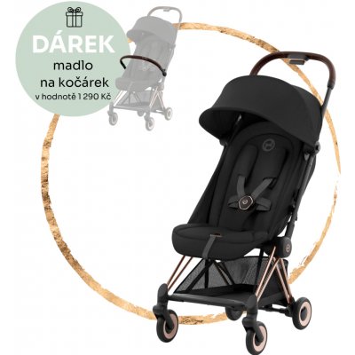 Cybex Coya Rose Gold Sepia Black 2023 – Hledejceny.cz