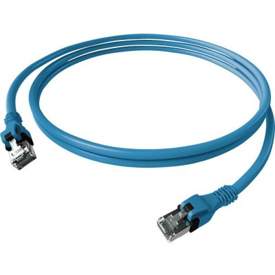 Easylan CPP1OBABAB0030 RJ45 CAT 6A S/FTP 3m modrý – Zboží Živě