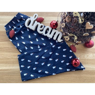 De-sire dámské vánoční pyžamové kalhoty boční kapsy – Zboží Mobilmania