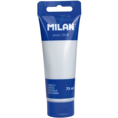 MILAN Barva akrylová 75 ml stříbrná – Zboží Mobilmania