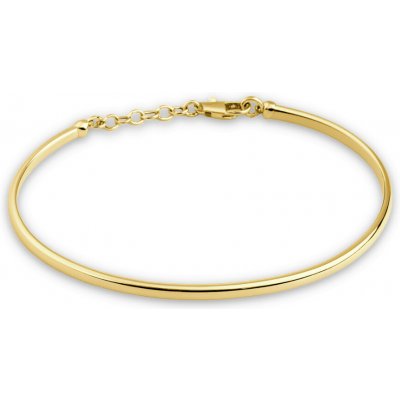 MINET JMG0178WGB17 Moderní zlatý náramek Au 585/1000 2,35g – Zboží Dáma