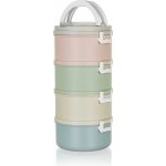 BANQUET AVANZA 2,8 l Jídlonosič plastový 4 díly mix barev – Zboží Dáma