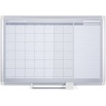 Bi-Office Měsíční plánovací tabule na zeď LUX, magnetická, dny, 900 x 600 mm – Zboží Živě
