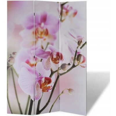 ZBXL Skládací paraván 120 x 170 cm květina – Zboží Dáma