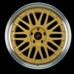 Keskin KT22 8x18 5x112 ET45 gold lip polished – Hledejceny.cz