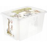 Keeeper Úložný box s víkem Winnie Transparent II 45 l – Sleviste.cz
