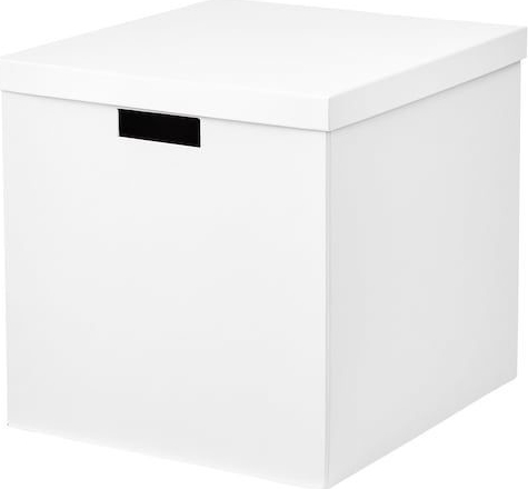TJENA Papírová krabice s víkem 32x35x32 cm bílá od 169 Kč - Heureka.cz