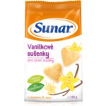 Sunárek Vanilkové sušenky pro první zoubky 175 g – Zboží Dáma