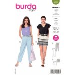 Střih Burda na dámské kalhoty a šortky číslo 605 – Zboží Mobilmania