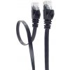 síťový kabel PremiumCord sp6uflat015C Plochý patch, UTP RJ45-RJ45 CAT6, 1,5m, černý