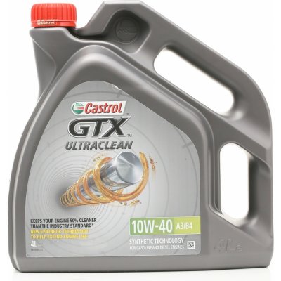 Castrol GTX Ultraclean A3/B4 10W-40 4 l – Hledejceny.cz