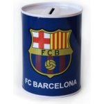 Pokladnička Barcelona FC plechový barel výška 10 cm průměr 7,5 cm – Zboží Dáma