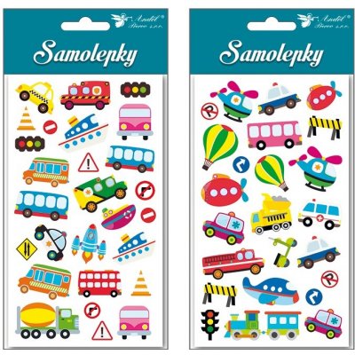ANDĚL Samolepky doprava 9 x 16 cm – Sleviste.cz