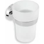 Držák kartáčků a pasty sklo Novatorre 11 chrom 0106,0 – Zboží Dáma