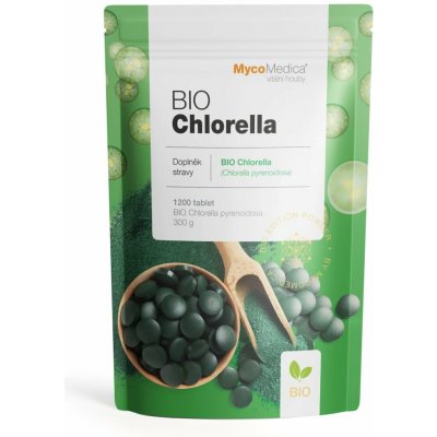 Mycomedica Prášek BIO Chlorella tablety 100 g – Hledejceny.cz