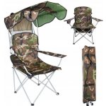 Malatec Skládací křeslo se stříškou Panama maskáč – Sleviste.cz