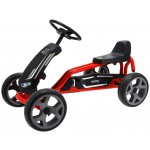 COSTWAY Dětská motokára šlapací dětské auto dětská motokára černá – Zboží Mobilmania