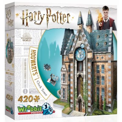 Wrebbit 3D puzzle Harry Potter CLOCK TOWER 420 ks – Zboží Dáma
