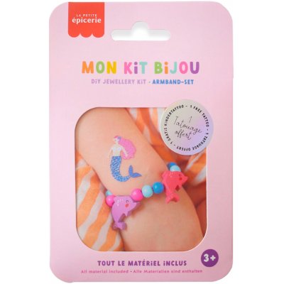 La Petite Epicerie Sada pro děti na výrobu náramku Mon Kit Bijou Mořská panna – Hledejceny.cz