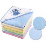 Akuku osuška s kapucí 80x80cm SOVIČKA TYRKYSOVÁ – Zboží Dáma