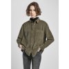 Dámská košile Ladies Corduroy Oversized shirt olive