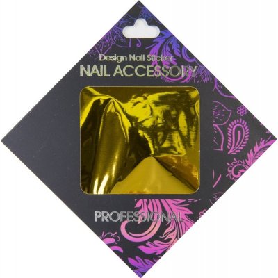 Magnetic Nail Gel Transfer Foil Gold