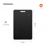 FIXED Tag Card Find My černý FIXTAG-CARD-BK – Zboží Mobilmania