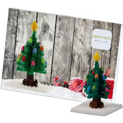 BRIXIES Postcard Christmas Tree