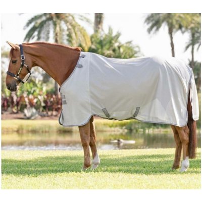 Horseware Deka proti hmyzu Amigo Bug silver titanium grey & silver – Sleviste.cz