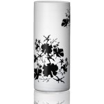 Bohemia Crystal Crystalex Váza White & Black Flower 260 mm, 1 ks – Hledejceny.cz
