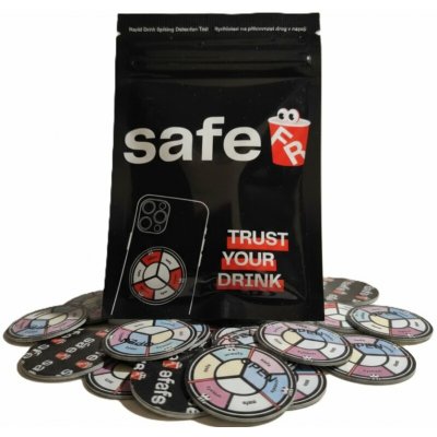 Drink Spiking test samolepky proti drogám v nápoji 10 ks – Zboží Dáma