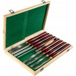 Dláta na dřevo pro soustruh 45x31x4CM 8 ks s kufříkem a dlátem zdarma – Hledejceny.cz