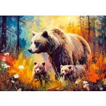 Cherry Pazzi Together in the Wild Medvědi v divočině 1000 dílků – Hledejceny.cz