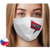 Rouška Nanolion mask Antivirová nanorouška z nanovlákna PA6 s aktivním stříbrem AG+ znovupoužitelná Fck teen