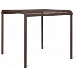 Ferm Living Stůl Dapple 80x80, dark chocolate – Hledejceny.cz