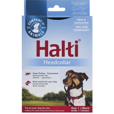 Ohlávka nylon Halti vel. 1 westík jezevčík The Company of Animals 79161 – Hledejceny.cz