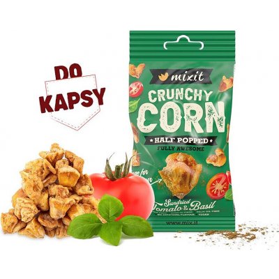 Mixit Chrunchy Corn tomato/ bazalka 40 g – Zboží Dáma