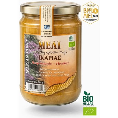 MELI IKARIAS Vřesový BIO med ANAMA z ostrova Ikaria 920 g – Sleviste.cz