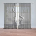 Sablio Záclony Pole dancer: 2ks 150x250cm – Hledejceny.cz