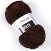 Příze Yarn Art YarnArt Dolce dolce: příze Dolce 775 tmavě hnědá